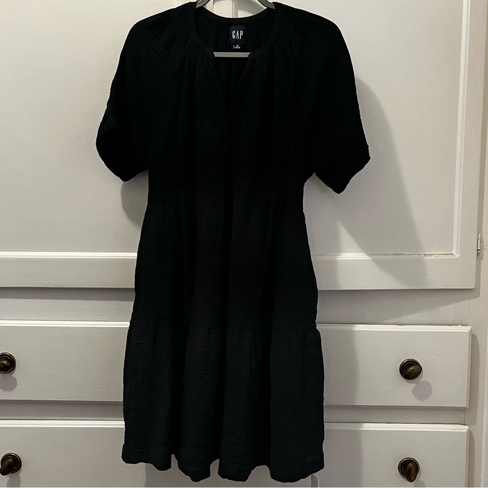 GAP Women's Black Midi Dress XS